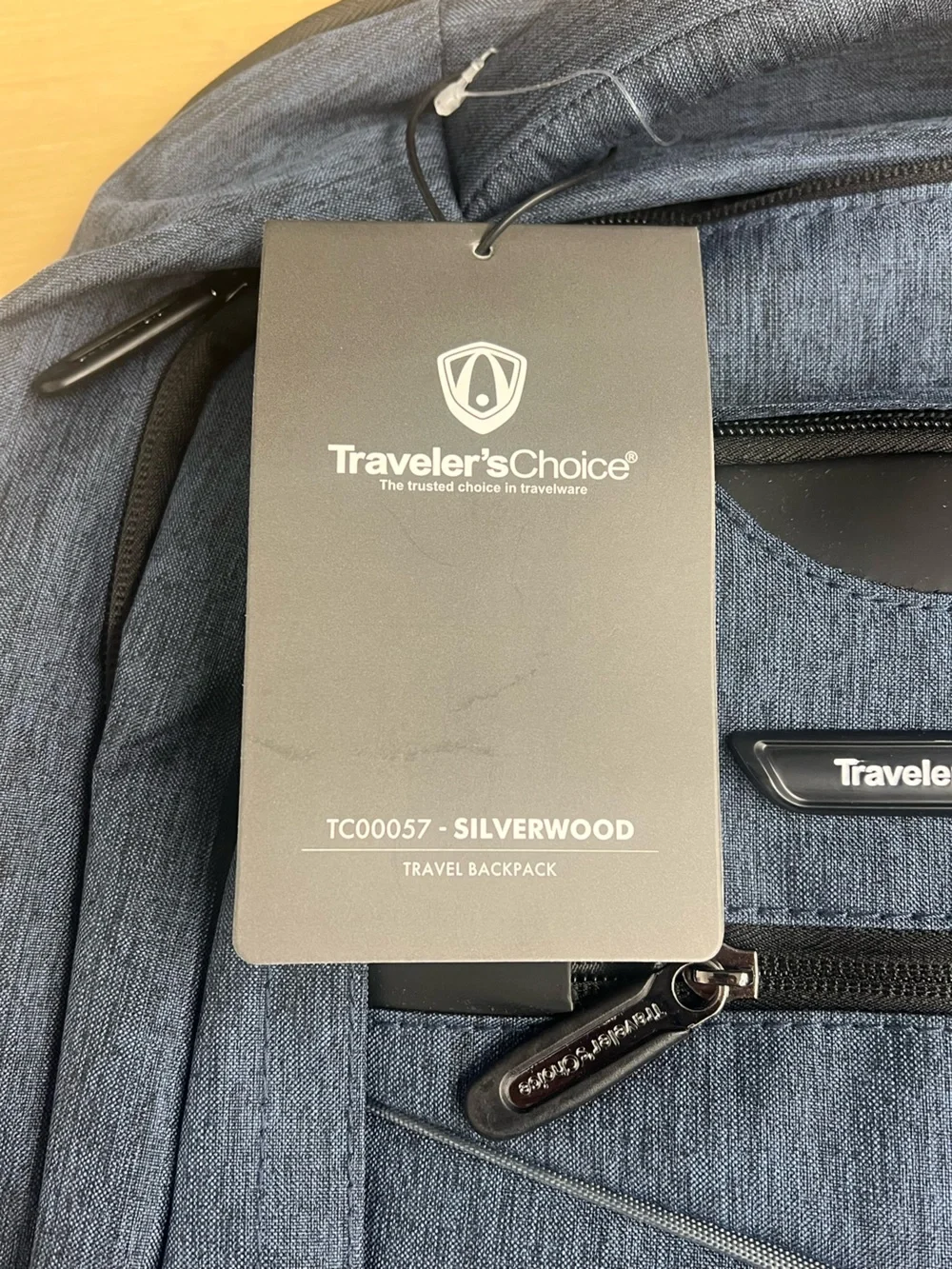 Traveler's Choice Men's Dark Blue Everyday Backpack